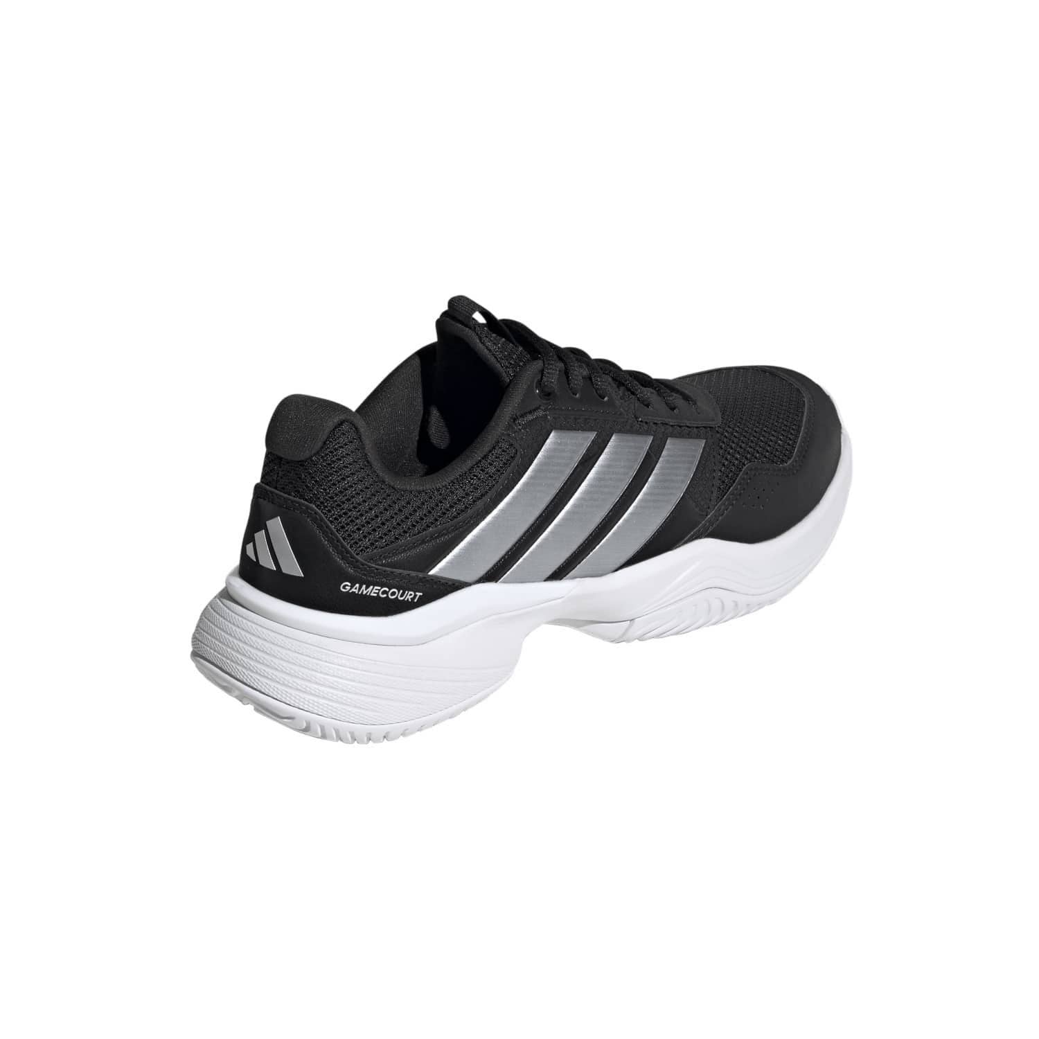 ADIDAS GAMECOURT 3 NEGRO/PLATA MUJER KI3601