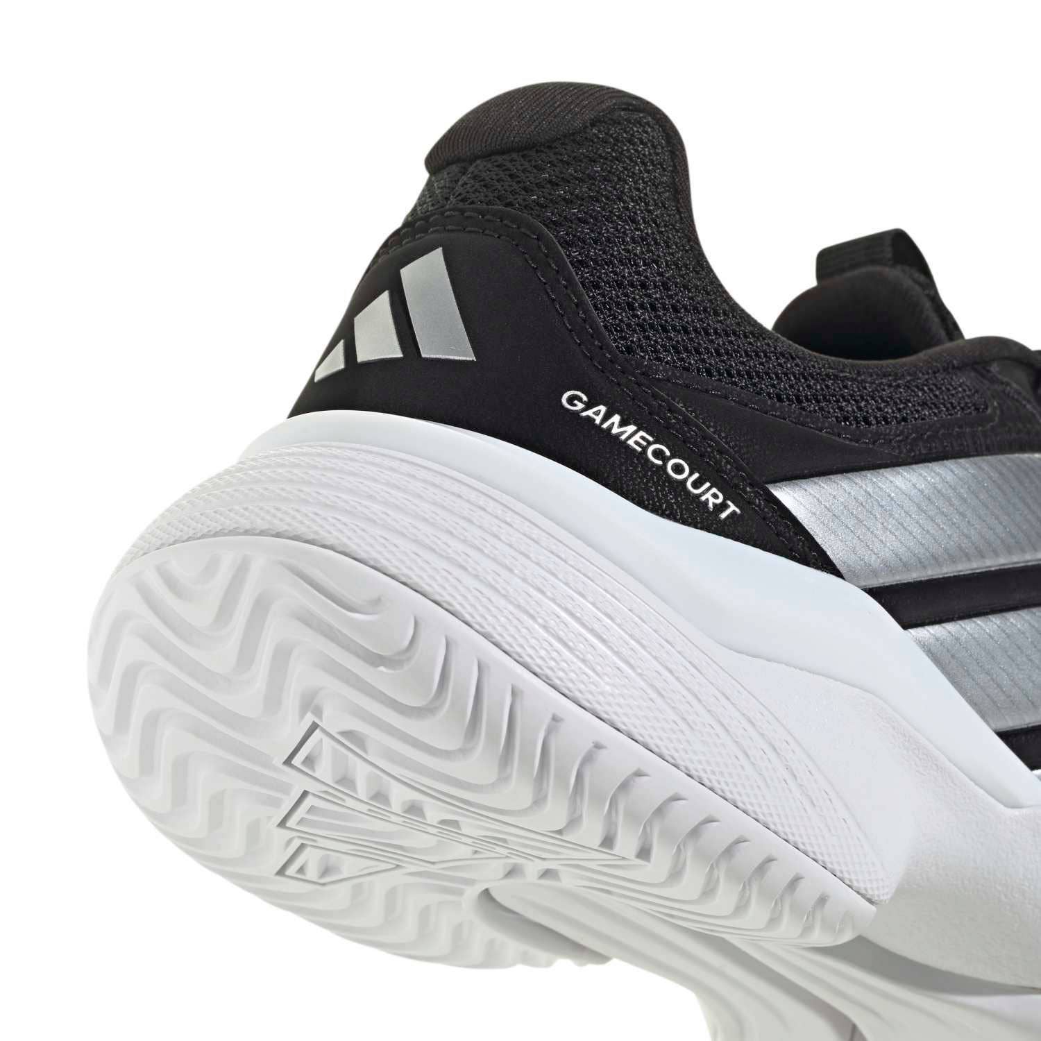 ADIDAS GAMECOURT 3 NEGRO/PLATA MUJER KI3601