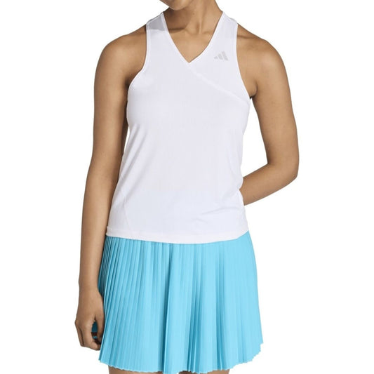 CAMISETA TIRANTES ADIDAS CLUB V KF MUJER BLANCO