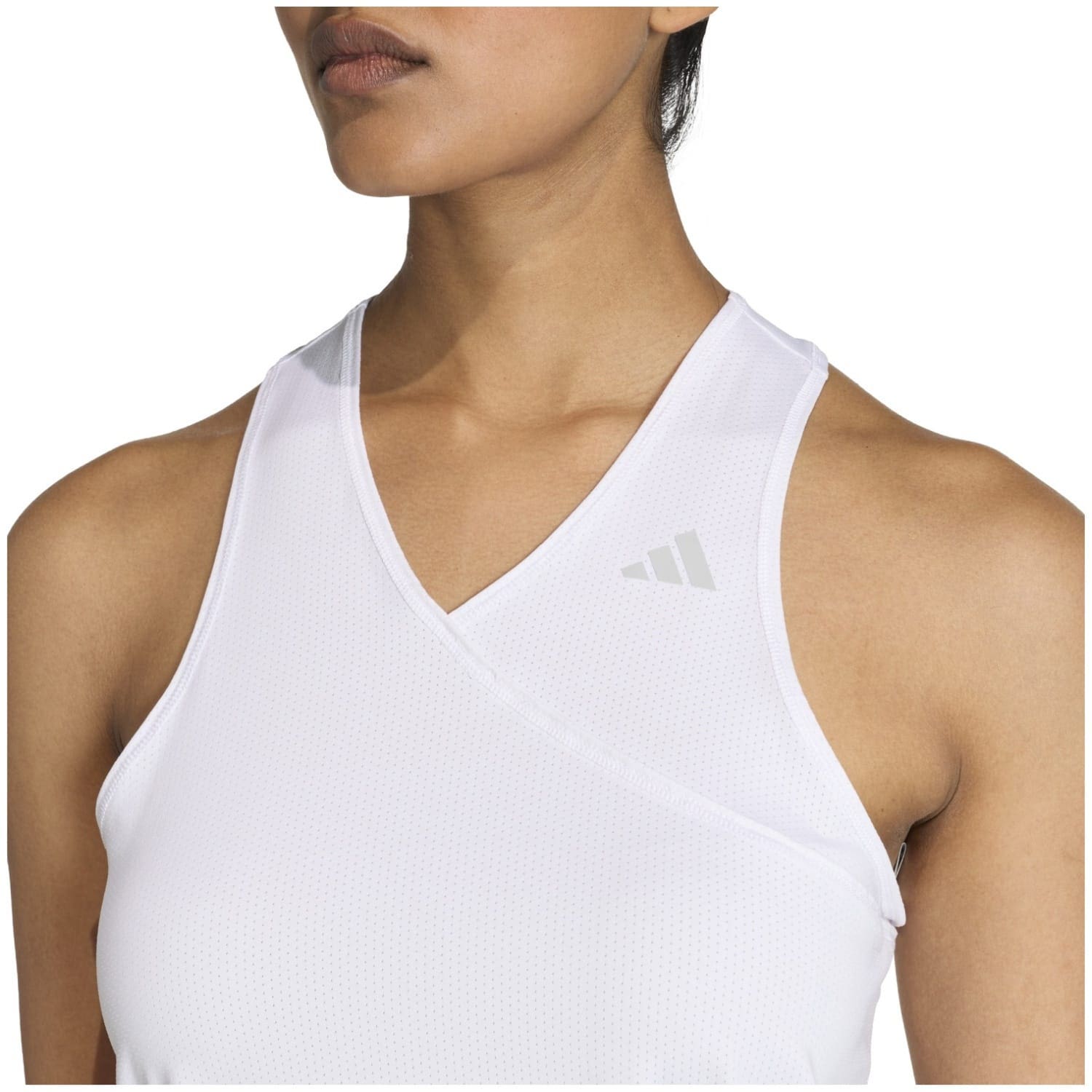 CAMISETA TIRANTES ADIDAS CLUB V KF MUJER BLANCO