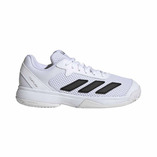 ADIDAS COURTFLASH BLANCO/NEGRO JUNIOR KK3865