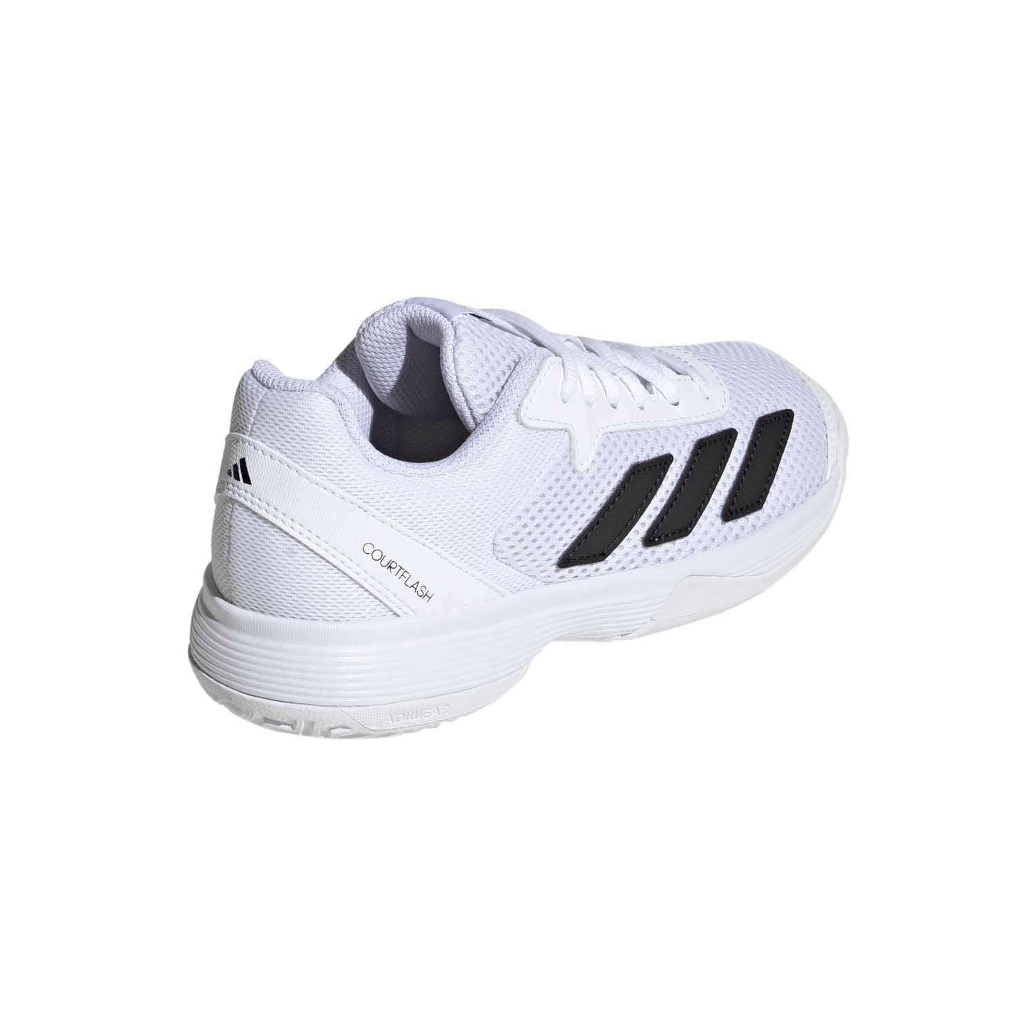 ADIDAS COURTFLASH BLANCO/NEGRO JUNIOR KK3865