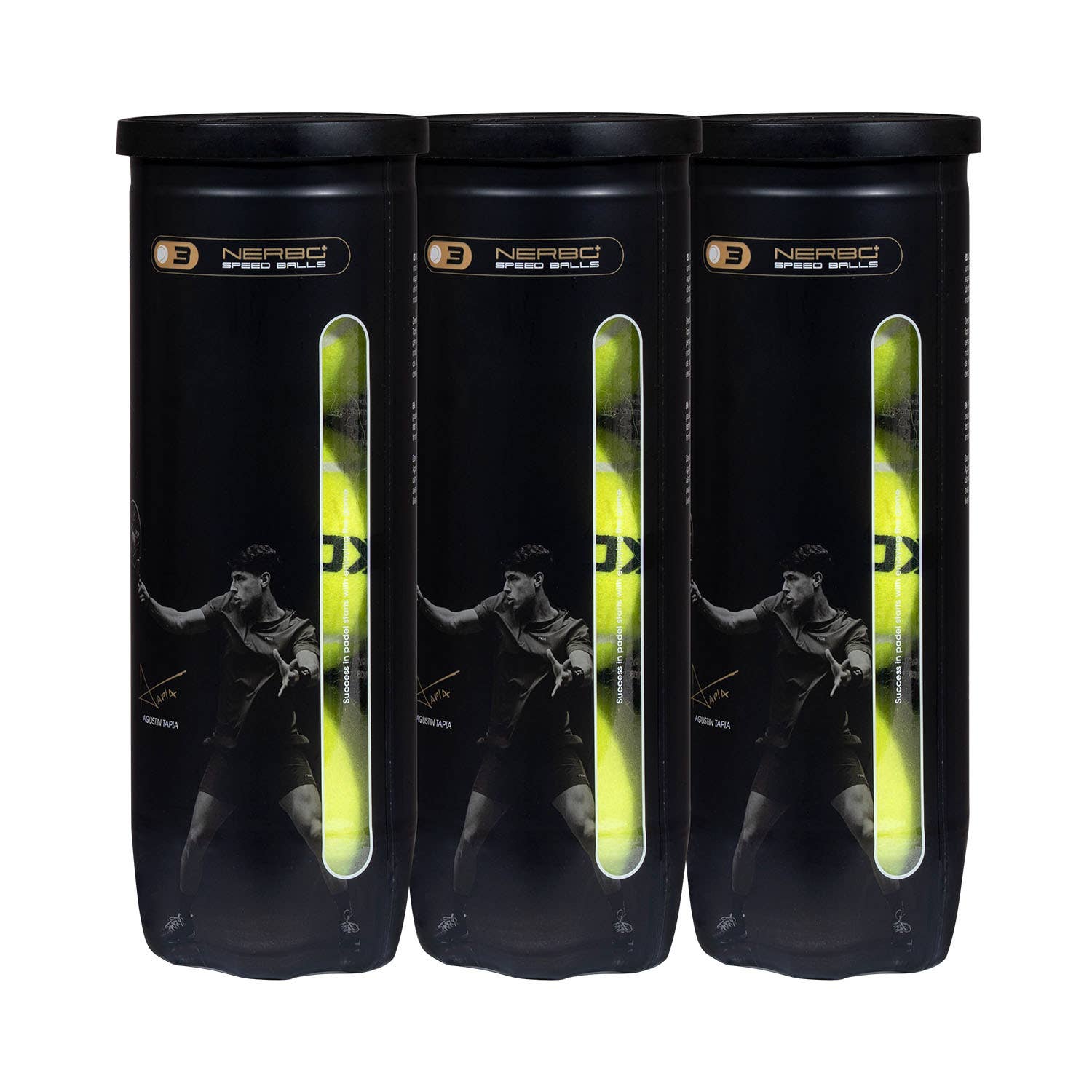 TRIPACK DE BOTES DE 3 BOLAS NOX NERBO SPEED