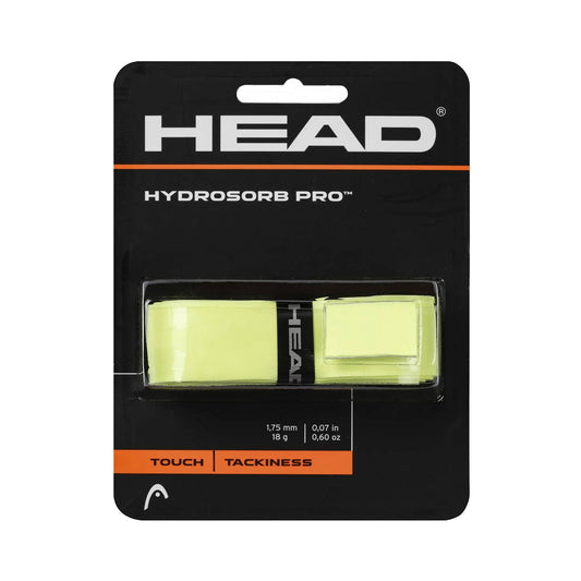 BLISTER 1UD. OVERGRIP HEAD HYDROSORB PRO AMARILLO