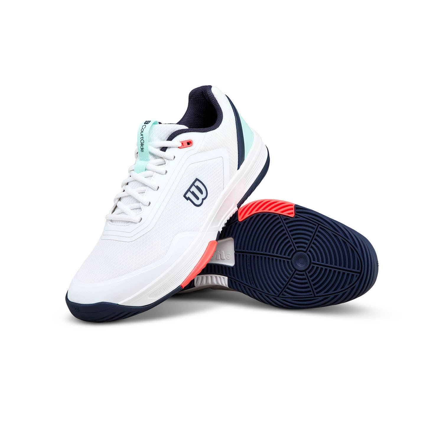 WILSON COURTGLIDE PADEL BLANCO/AZUL