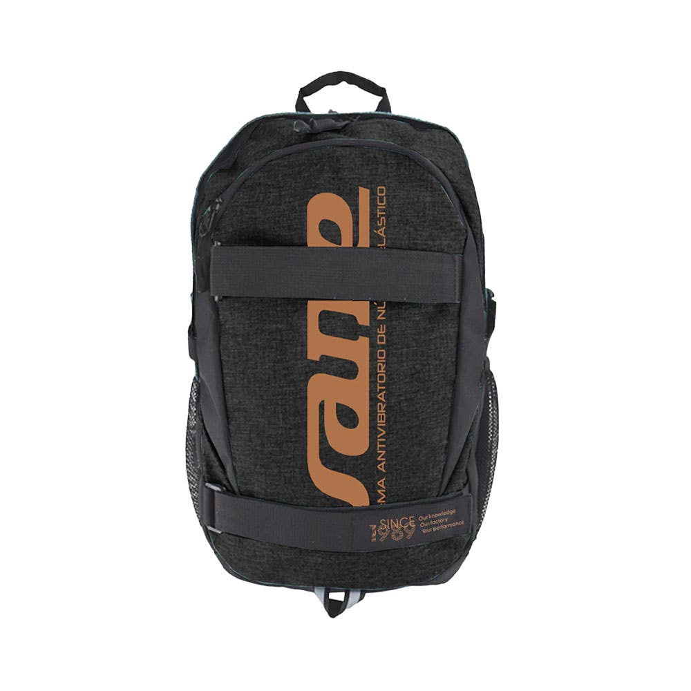 MOCHILA SANE PRACTICE NEGRO/MARRÓN A007248