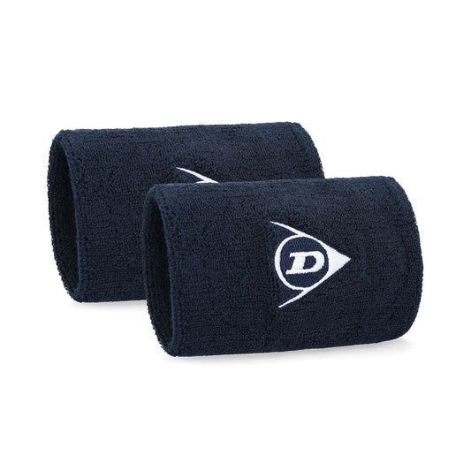 MUÑEQUERAS DUNLOP LONG DUO PACK AZUL MARINO