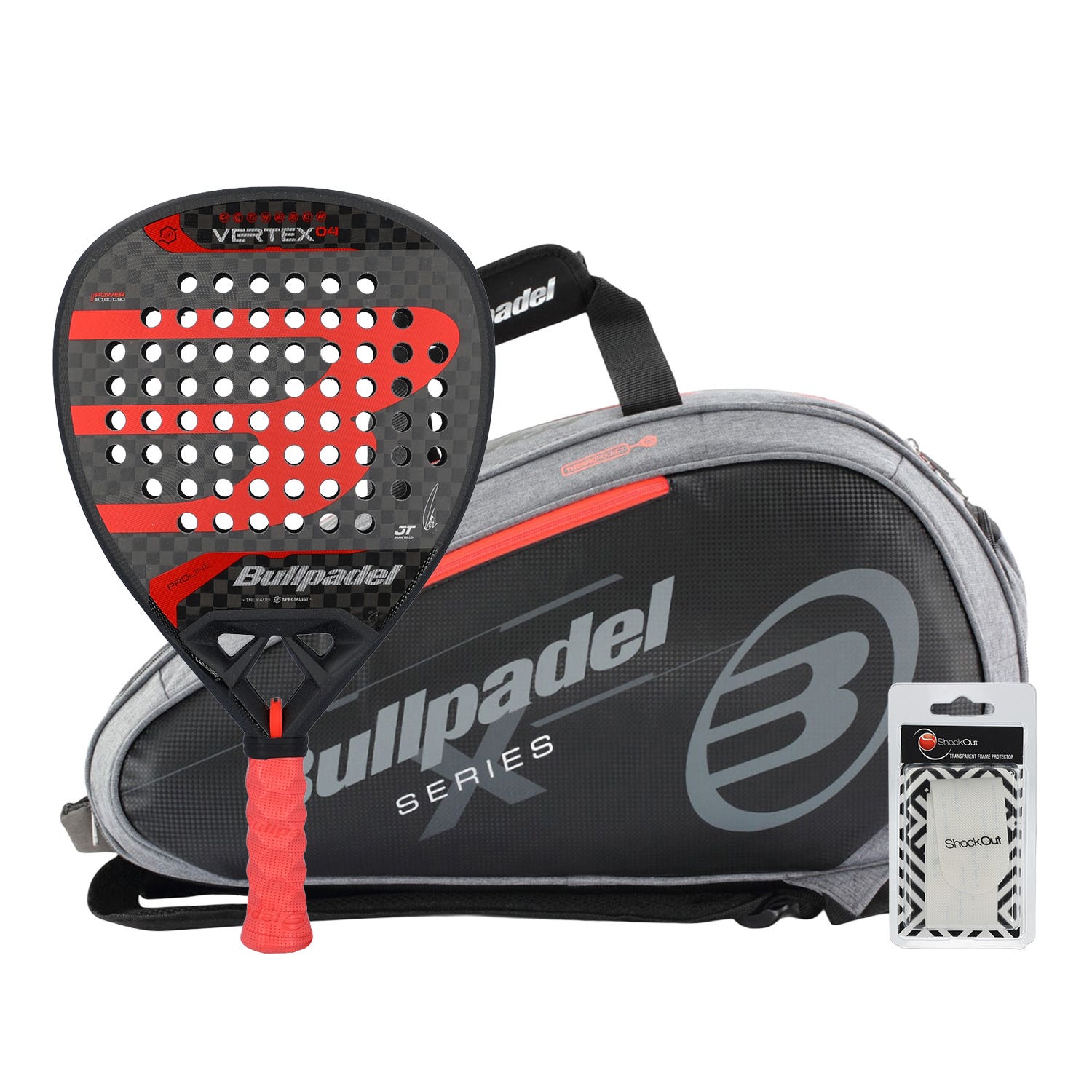 PACK BULLPADEL VERTEX 04 + PALETERO BULLPADEL AVANT S
