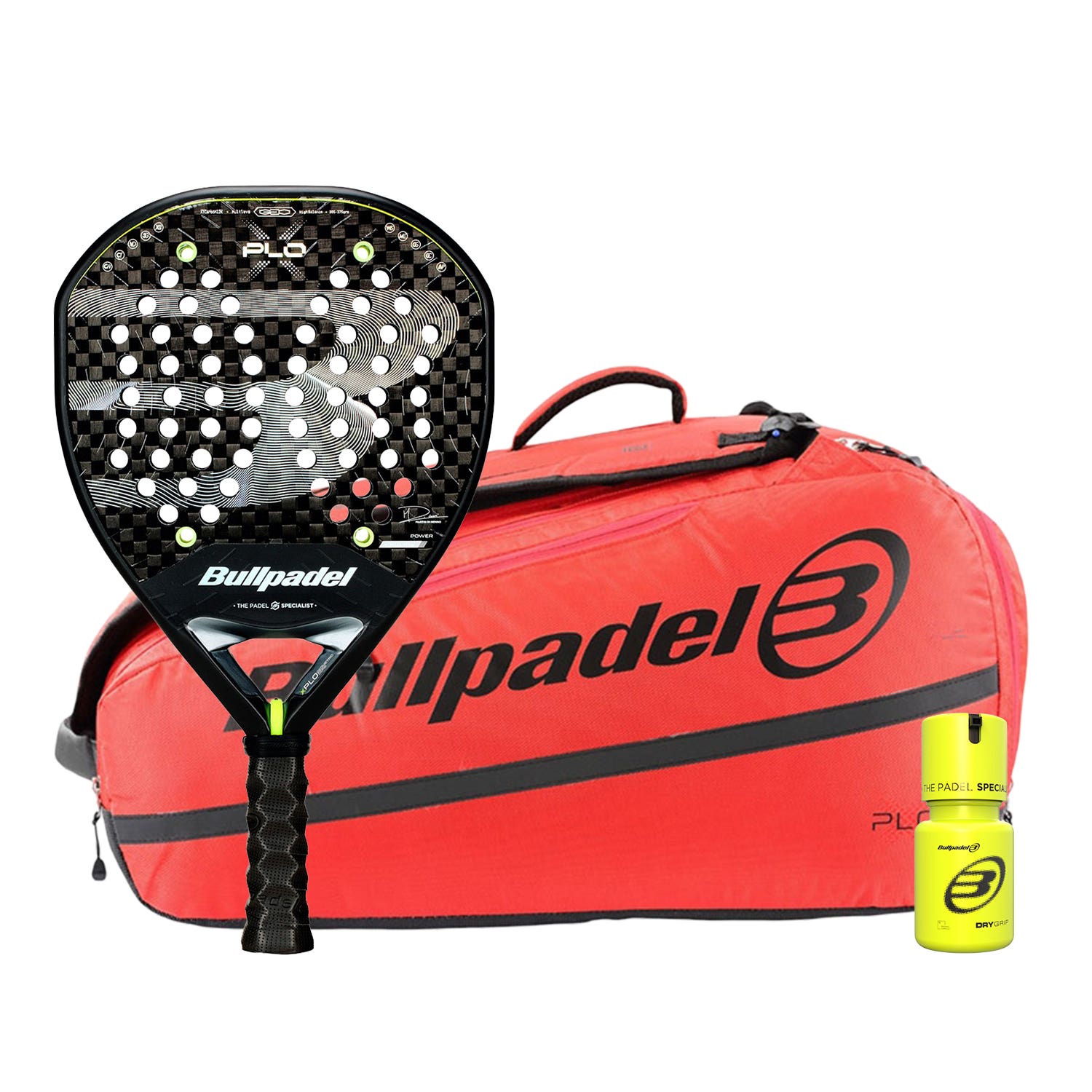 PACK BULLPADEL XPLO 26 PALETERO BULLPADEL XPLO ROJO