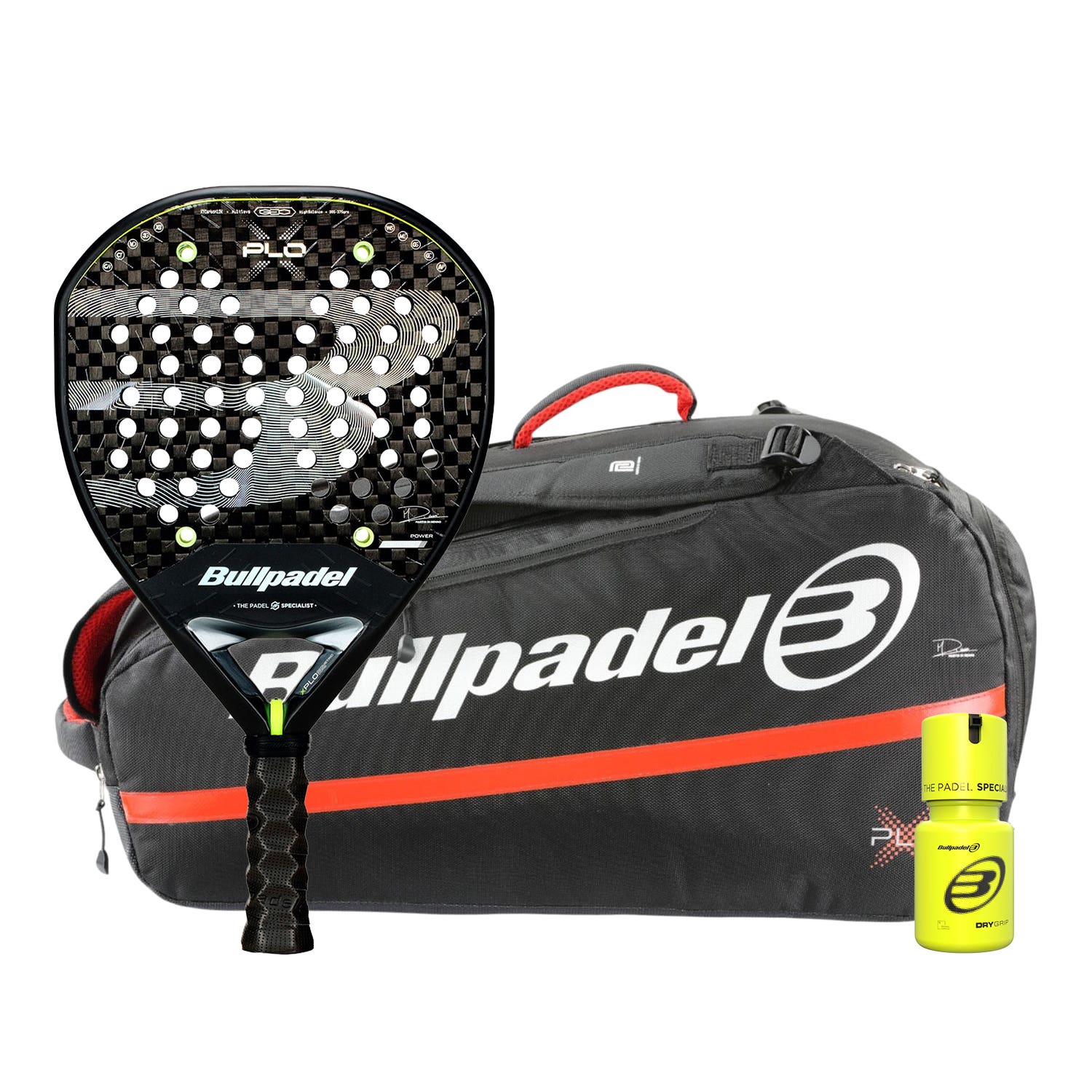 PACK BULLPADEL XPLO 26 PALETERO BULLPADEL XPLO NEGRO