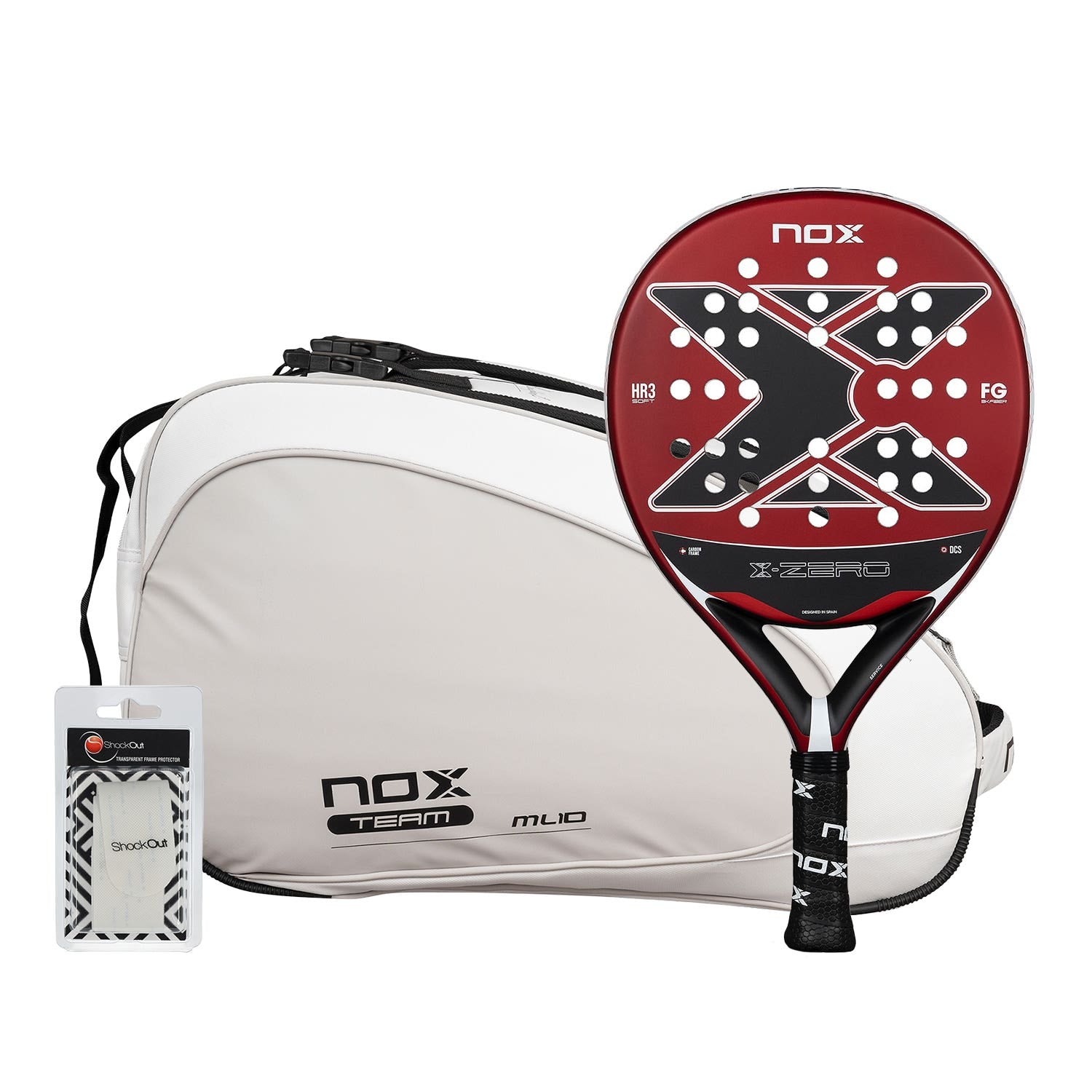 PACK NOX X-ZERO ROJO PALETERO NOX ML10 TEAM