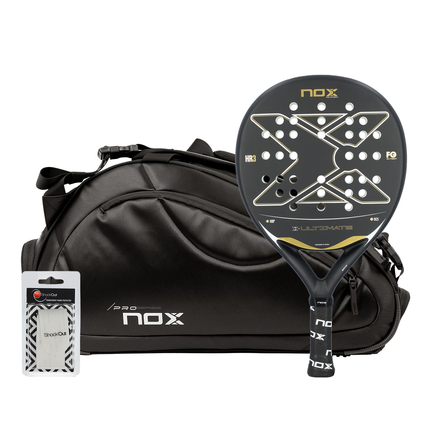 PACK NOX ULTIMATE NEGRO PALETERO NOX PRO SERIES