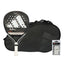 PACK ADIDAS KARDX NEGRO + PALETERO ADIDAS CARBON CONTROL