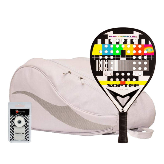 PACK SOFTEE CHACAL + PALETERO SOFTEE CAR BLANCO