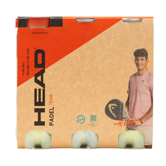 3 BOTES DE 3 PELOTAS HEAD PADEL