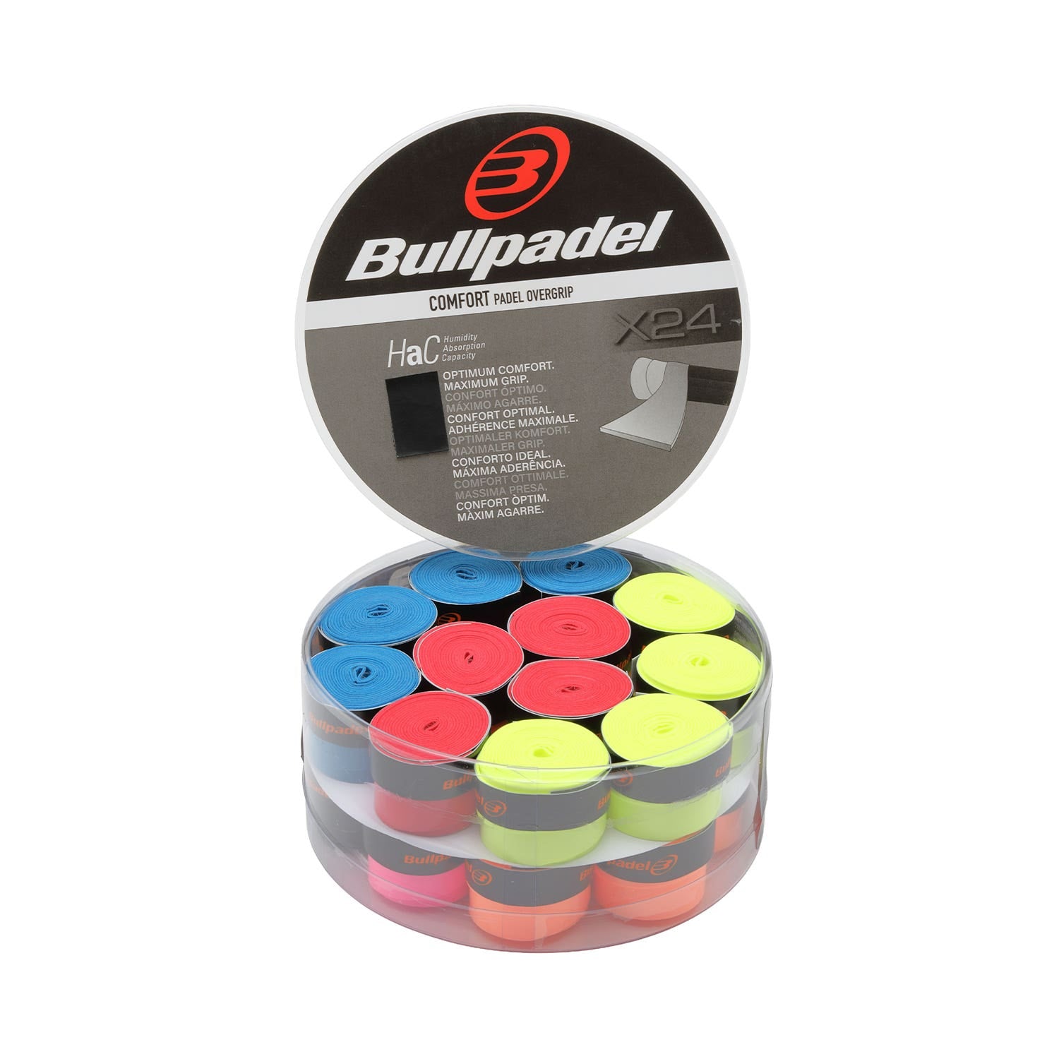 CUBO 24 OVERGRIPS BULLPADEL COMFORT HAC GB1605