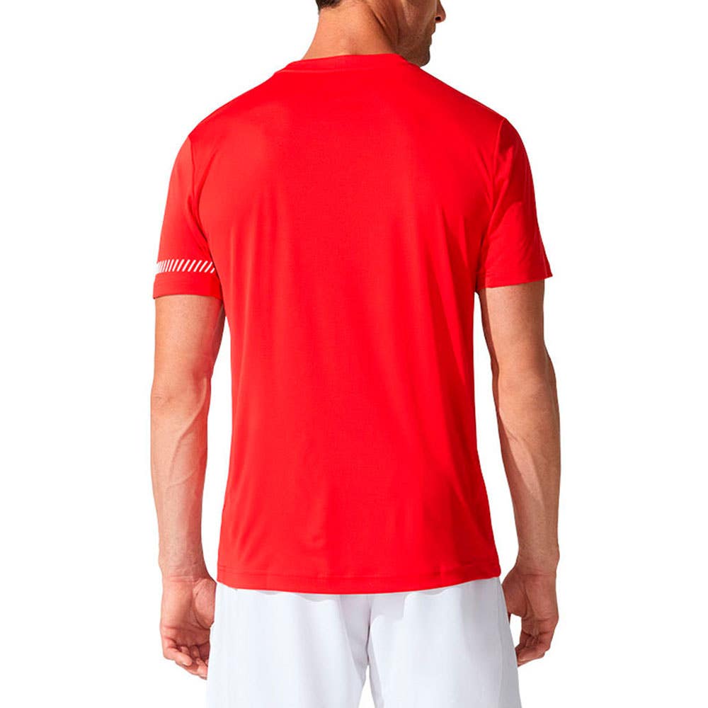 CAMISETA ASICS COURT M SS 2041A136 ROJO