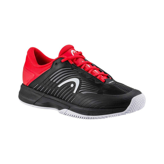 HEAD REVOLT PRO 4.5 CLAY NEGRO ROJO 273234