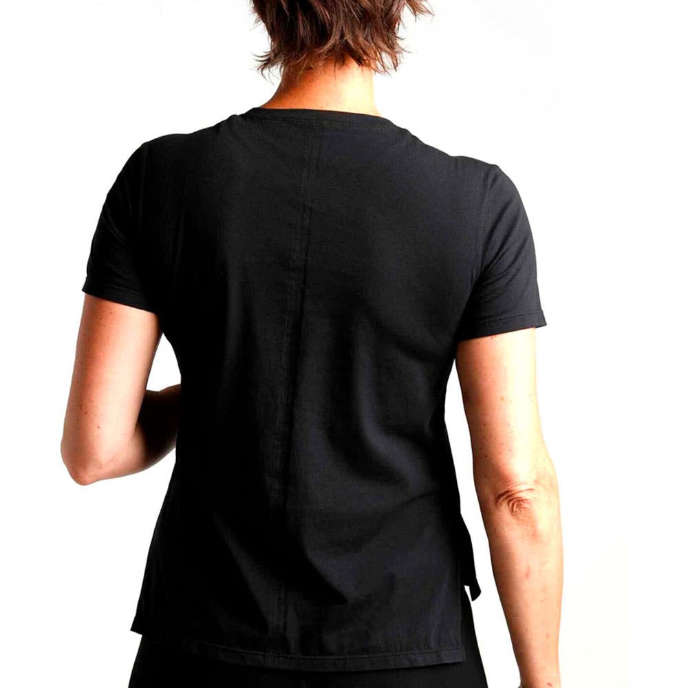 RS CAMISETA SPORTY 211W004 MUJER NEGRO