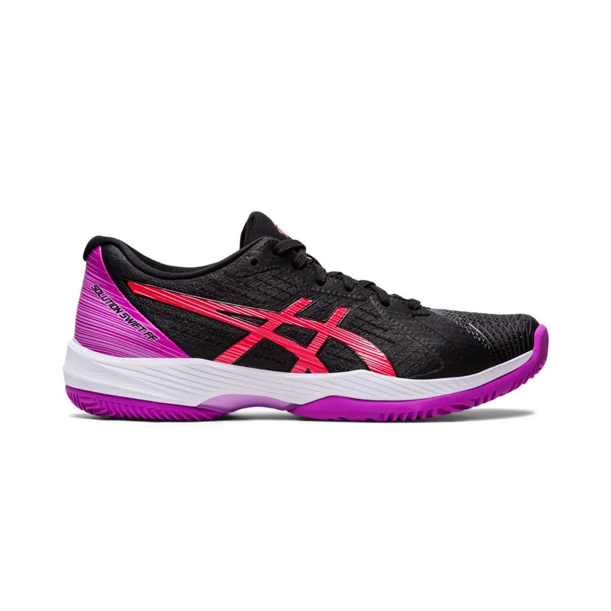 ASICS SOLUTION SWIFT FF PADEL NEGRO ROSA MUJER 1042A204 001