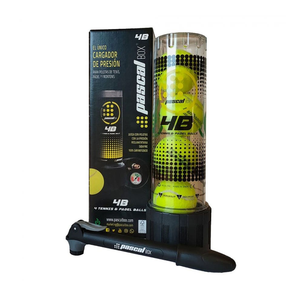 PRESURIZADOR BULLPADEL PASCAL BOX 4B