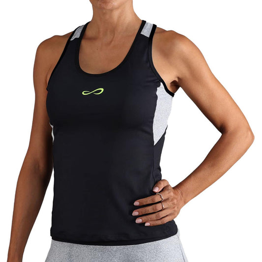 CAMISETA ENDLESS MILE MUJER NEGRO
