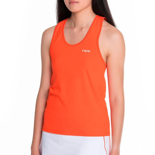 CAMISETA TIRANTES NOX TEAM FIT NARANJA