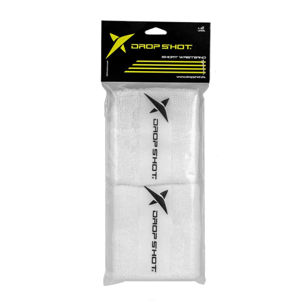 MUÑEQUERA CORTA DROP SHOT BLANCO