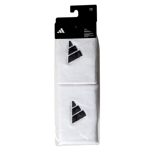 PAR MUÑEQUERA ADIDAS LARGAS BLANCO