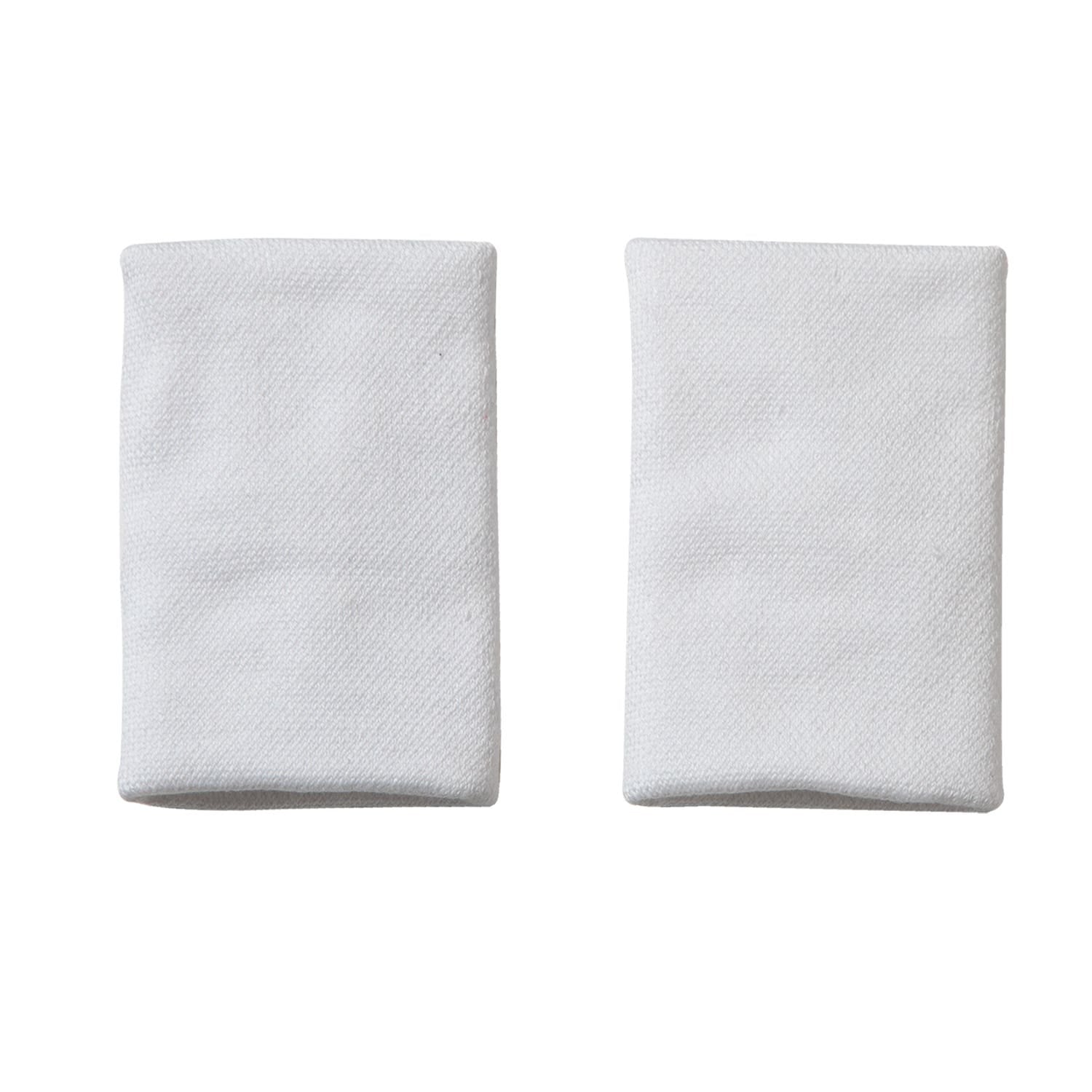 PAR MUÑEQUERA ADIDAS LARGAS BLANCO