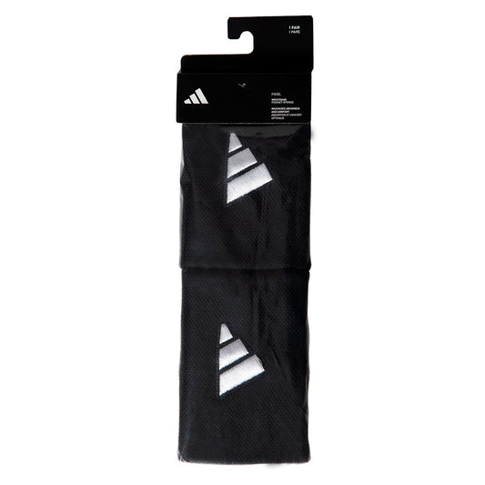 PAR MUÑEQUERAS ADIDAS LARGAS NEGRO