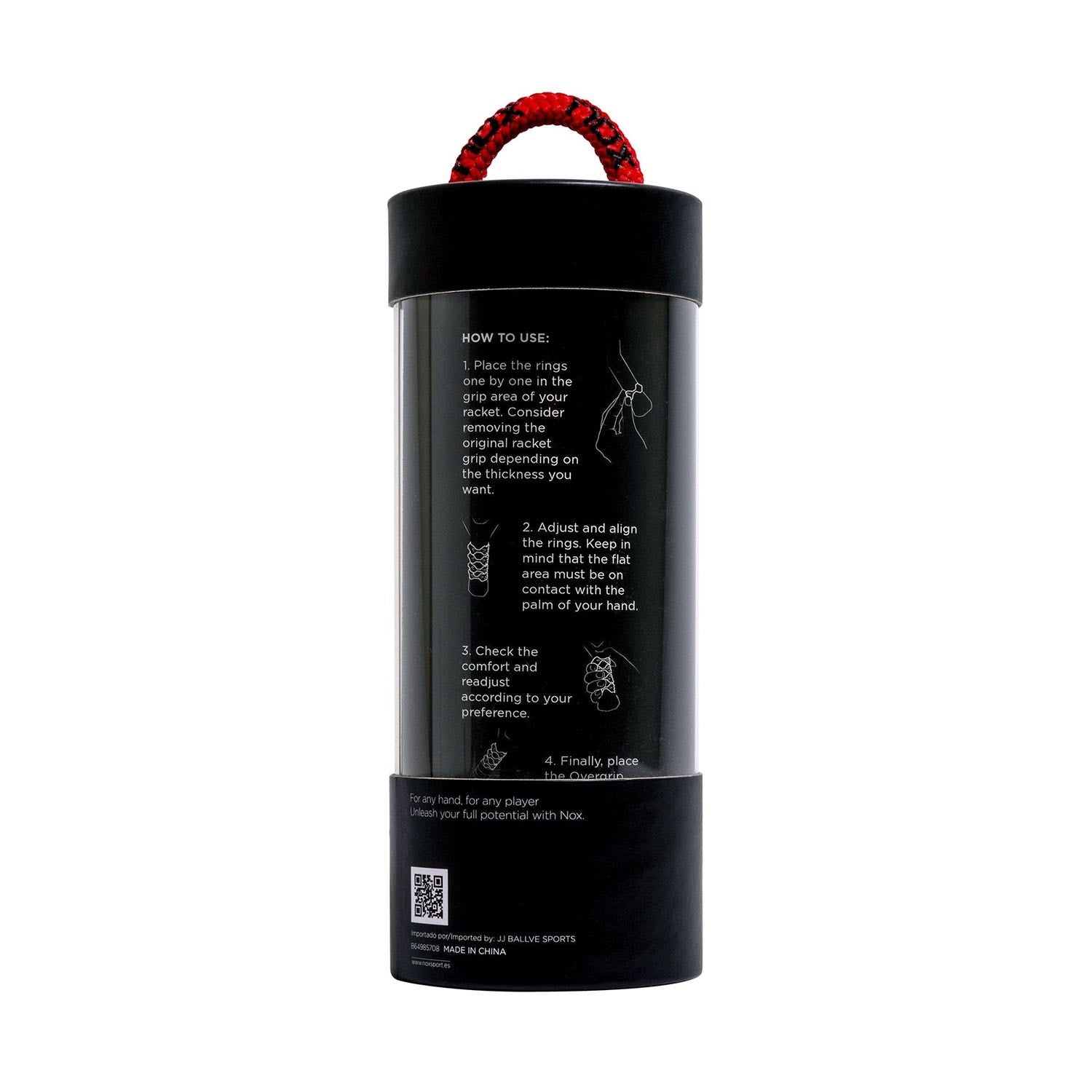 BLISTER (4 UDS) NOX CUSTOM GRIP NOXCUGRIP