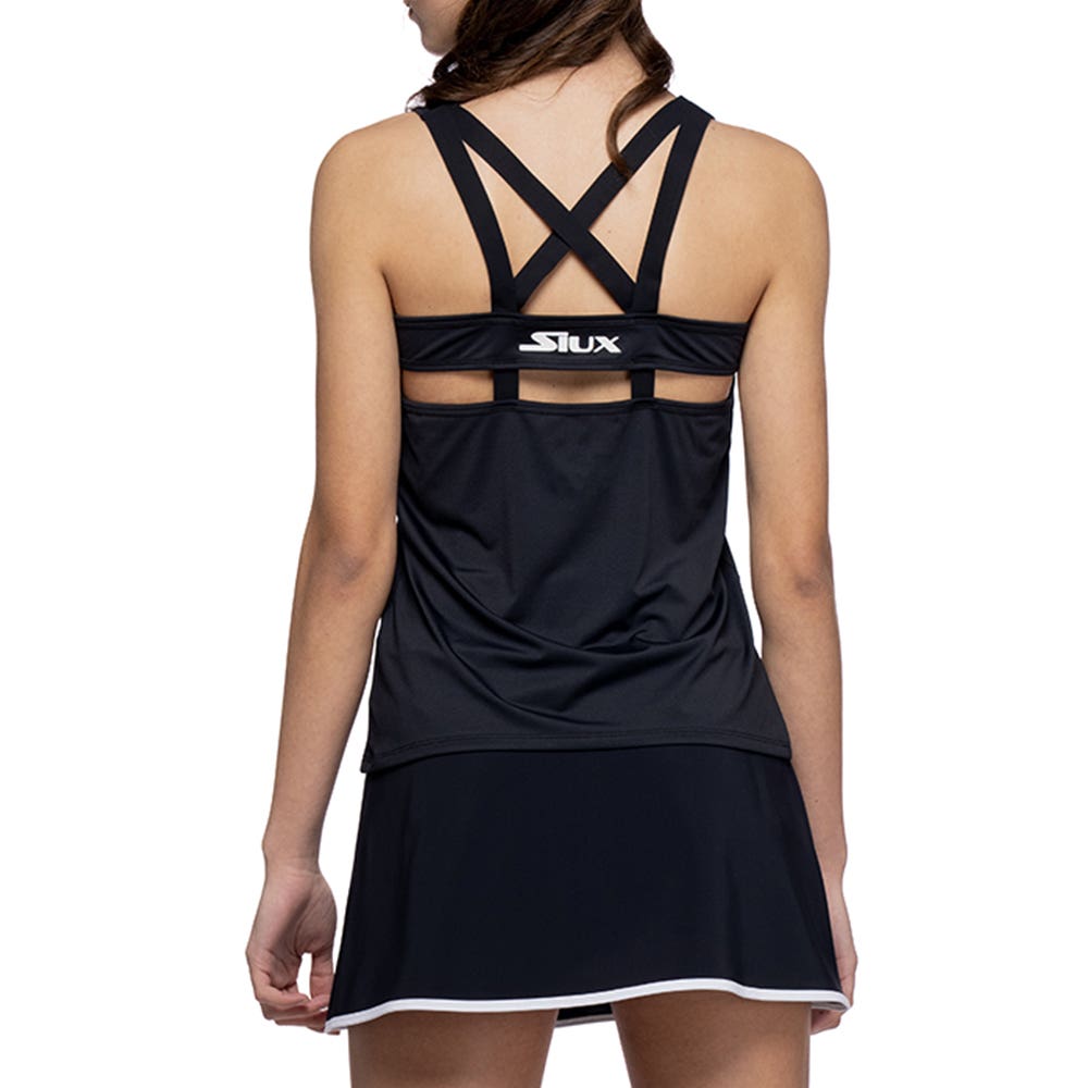 CAMISETA SIN MANGAS SIUX MUJER NEGRO