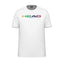 CAMISETA HEAD RAINBOW MEN 811644 BLANCO