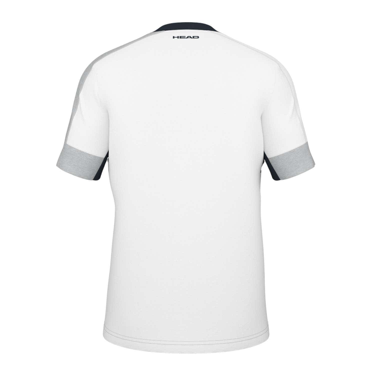 CAMISETA HEAD PLAY TECH T-SHIRT MEN WHITE