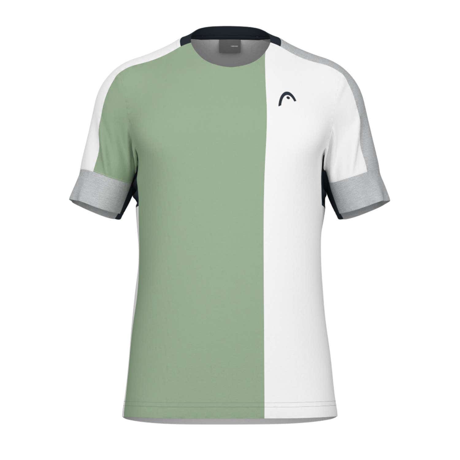 CAMISETA HEAD PLAY TECH T-SHIRT MEN WHITE