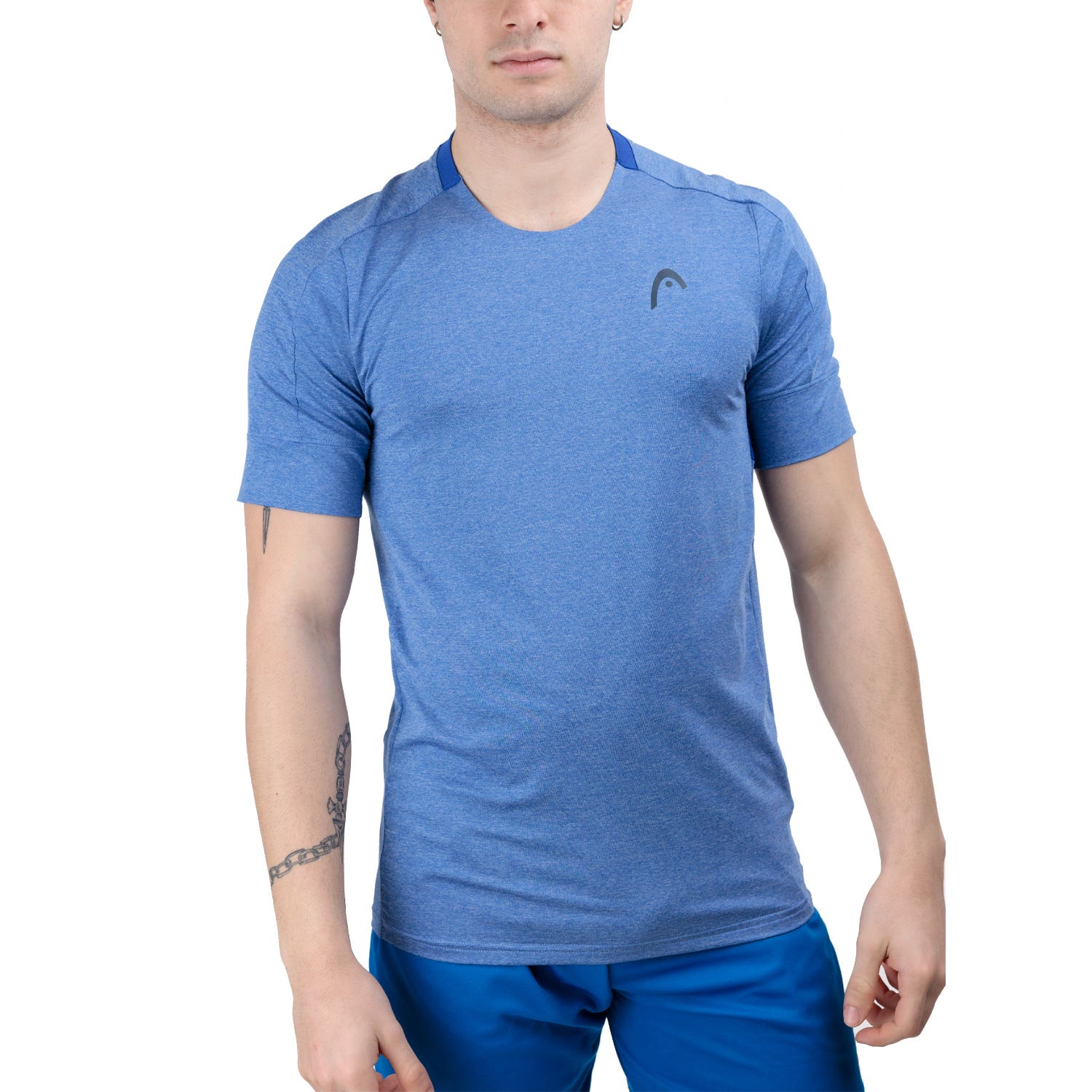 CAMISETA HEAD PLAY TECH T-SHIRT UNI MEN AZUL