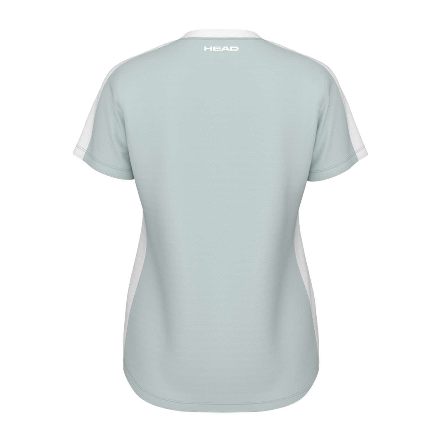 CAMISETA HEAD TIE-BREAK T-SHIRT 814644 MUJER AZUL