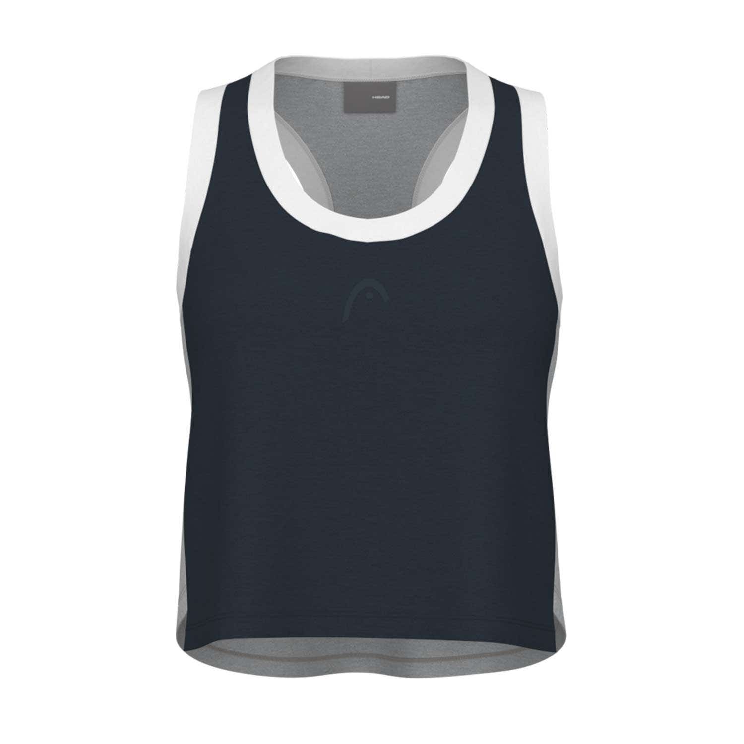 CAMISETA HEAD PLAY CROP TOP MUJER AZUL
