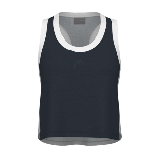 CAMISETA HEAD PLAY CROP TOP MUJER AZUL