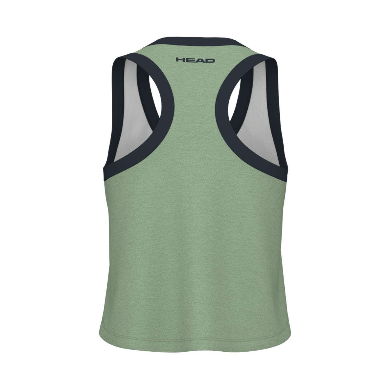 CAMISETA HEAD PLAY CROP TOP MUJER BLANCO