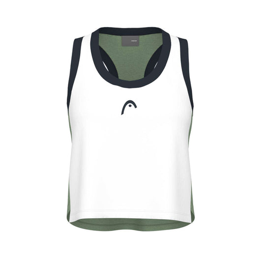 CAMISETA HEAD PLAY CROP TOP MUJER BLANCO