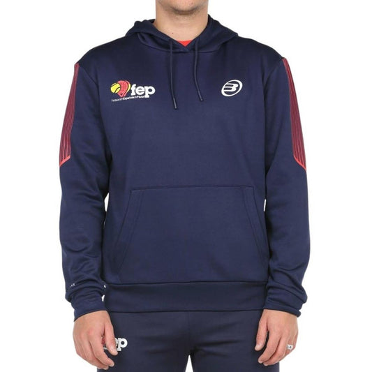 SUDADERA BULLPADEL ENRIO AZUL MARINO