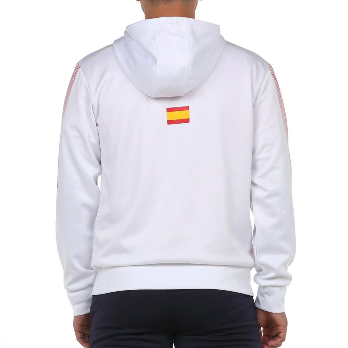 SUDADERA BULLPADEL ENRIO BLANCO