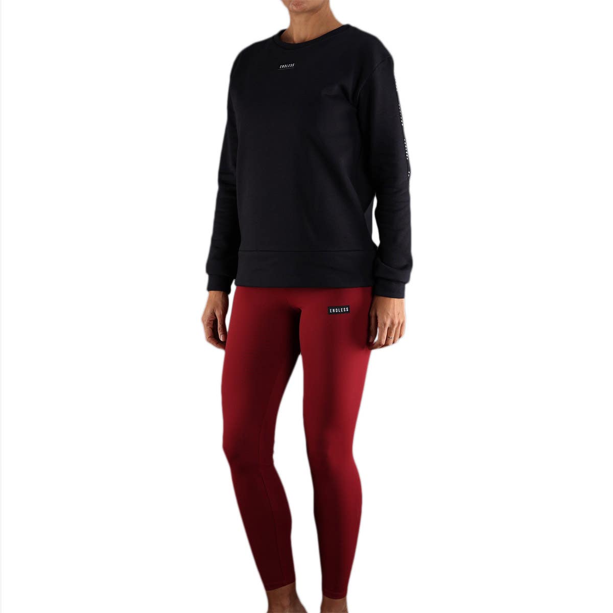 SUDADERA ENDLESS ASH 40181 NEGRO