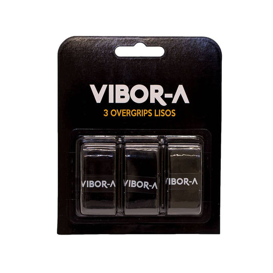BLISTER OVERGRIPS VIBORA PRO X3 LISO NEGRO