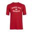 CAMISETA BASIC NOX ROJA LETRAS BLANCAS