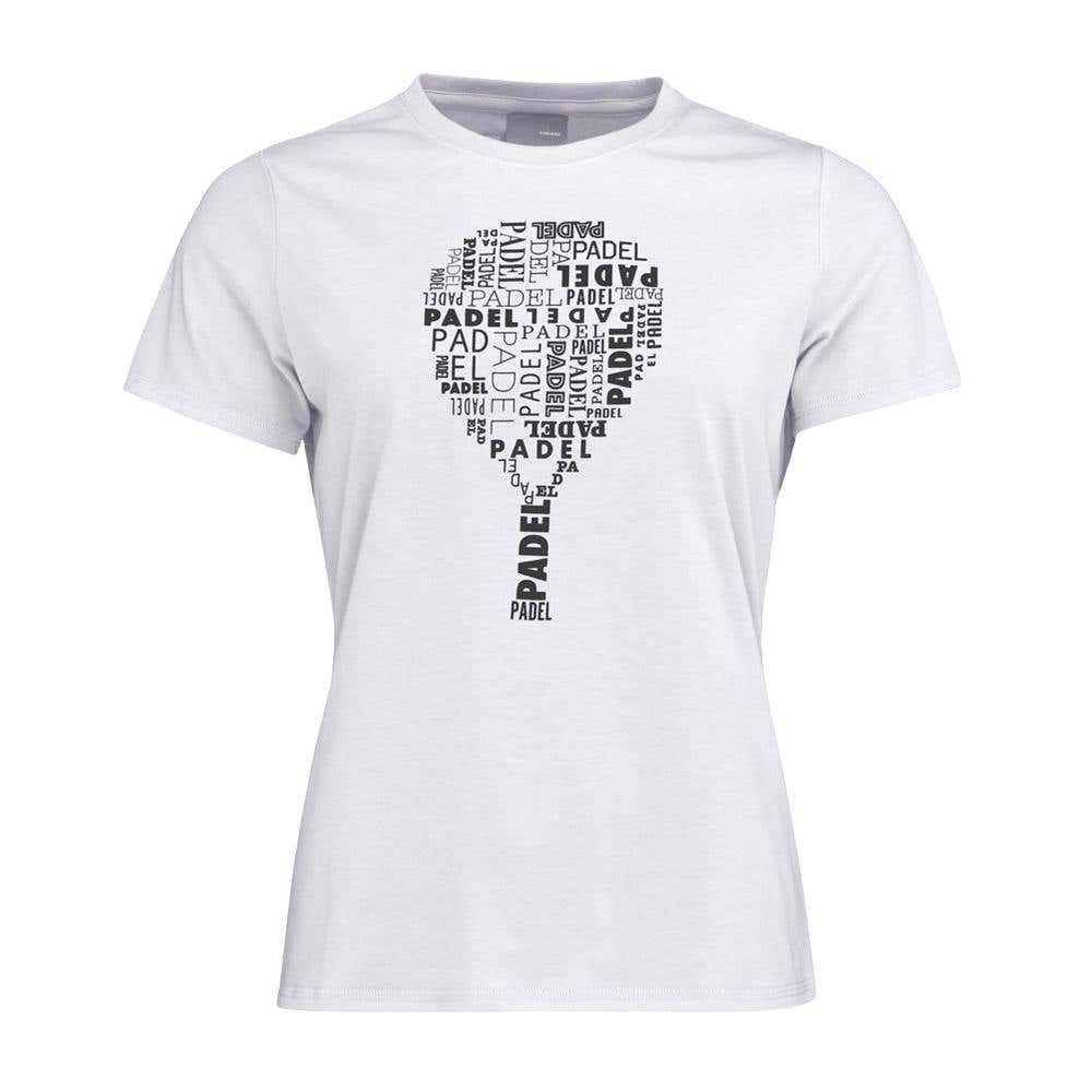 CAMISETA HEAD PADEL TYPO W 814522 ROSA