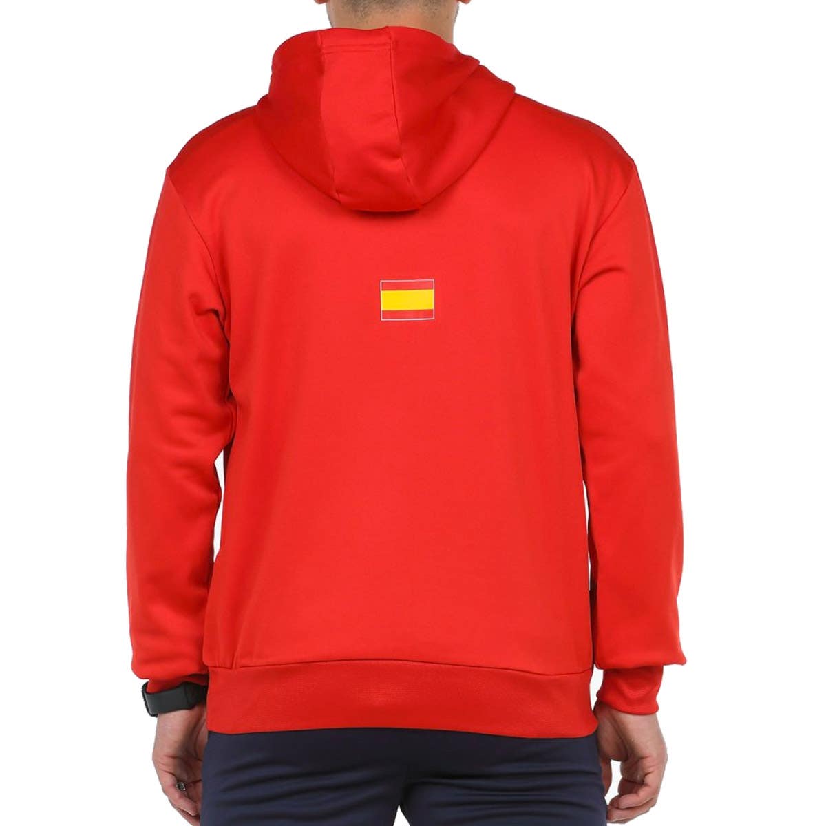 SUDADERA BULLPADEL ENRIO ROJO