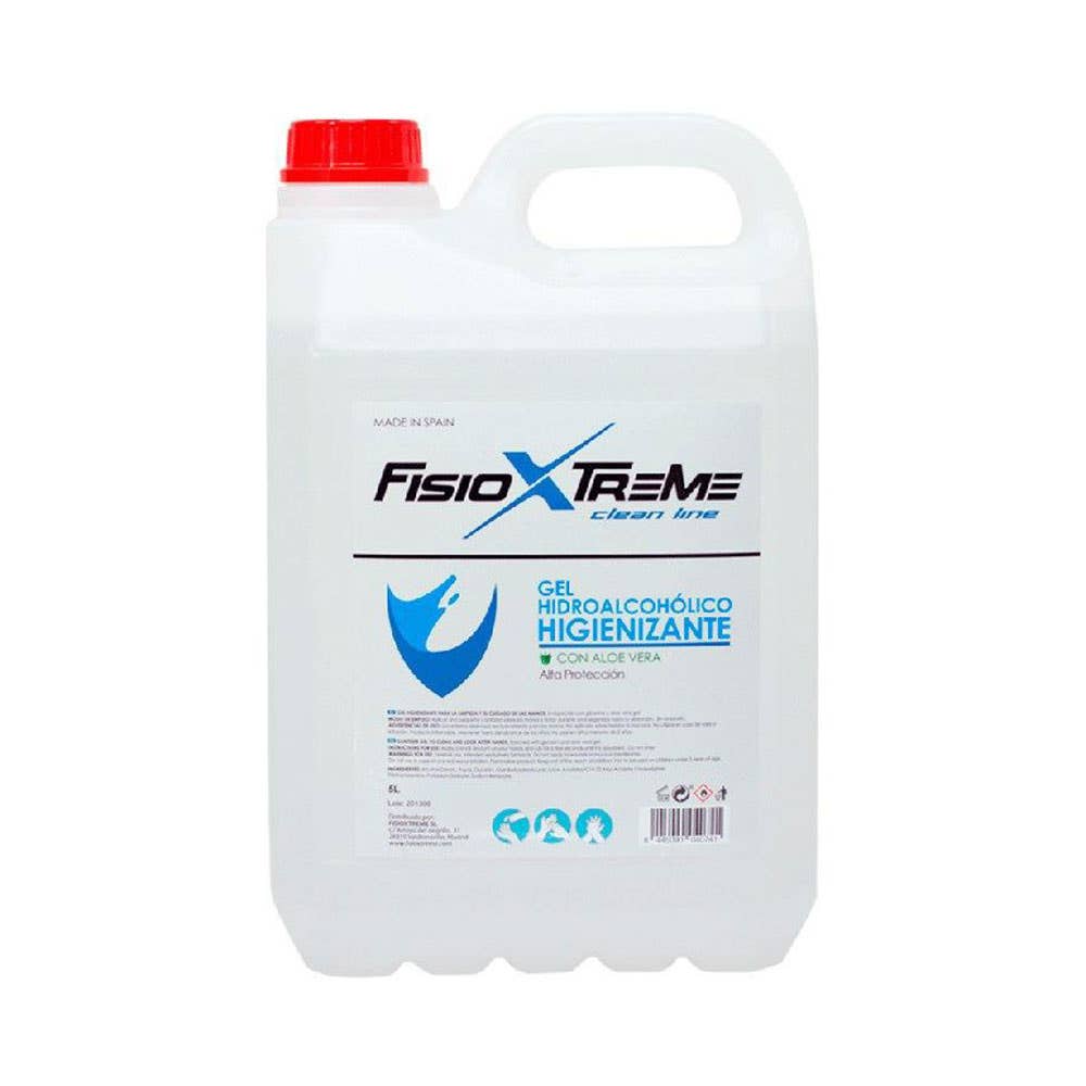 GEL HIDROALCOHÓLICO FISIOXTREME ALOE VERA 5 LITROS